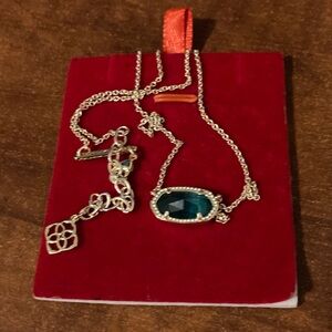 Kendra Scott Emerald Style Necklace